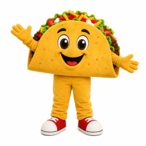 Food Character Mascot Costumes for Business Events