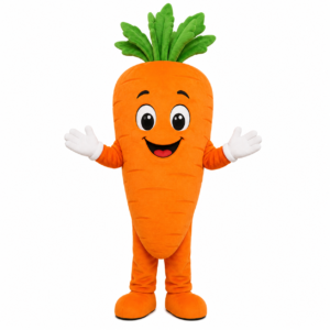 Custom Carrot Mascot Costumes for Events and Brand Promotion