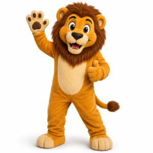 Custom Lion Mascot Costumes for Events and Brand Promotion