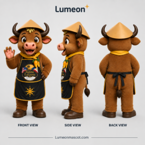 Custom Bull Mascot Costume Manufacturer for Sports Teams & Brand Events