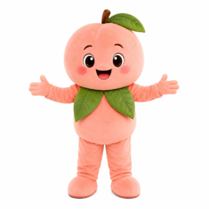 Peach Mascot Costume