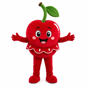Cherry Mascot Costume