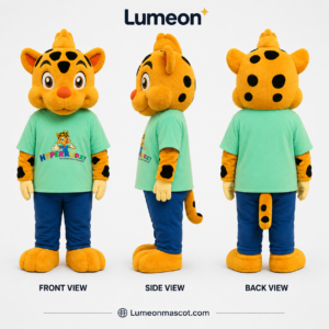 Custom Leopard Mascot Costume Manufacturer for Schools & Brand Promotions