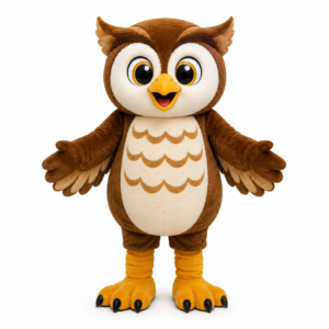 Custom Owl Mascot Costume for Events and Brand Promotion