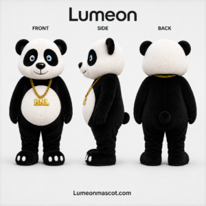 Custom Panda Mascot Costume Manufacturer for Brand Promotion & Events