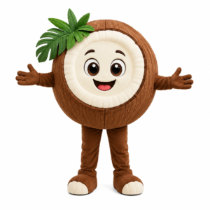 Coconut Mascot Costume