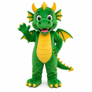 Custom Dragon Mascot Costume for Festivals, Events and Promotions
