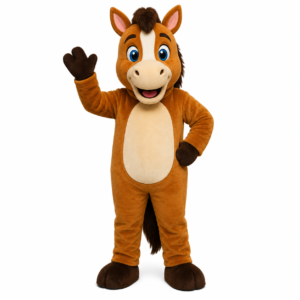 Custom Horse Mascot Costume for Events, Schools and Promotions