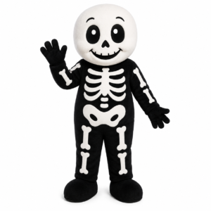 Custom Skeleton Mascot Costume for Halloween Events