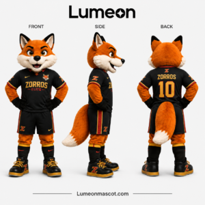 Custom Fox Mascot Costume Manufacturer for Schools & Sports Teams