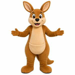 Custom Kangaroo Mascot Costume for Events and Promotions