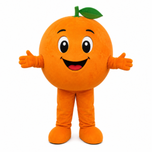 Orange Mascot Costume