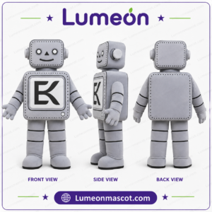 Custom Robot Mascot Costume for Technology Brands
