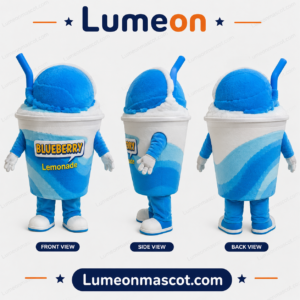 Custom Bubble Tea Mascot Costume Design Case