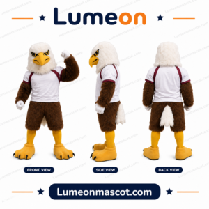 Custom Eagle Mascot Costume Design Case