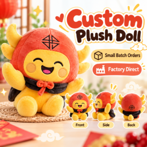 Custom Mascot Plush Toys for Corporate Gifts & Promotions