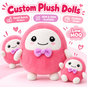 Custom Plush Merchandise for Brands & Events